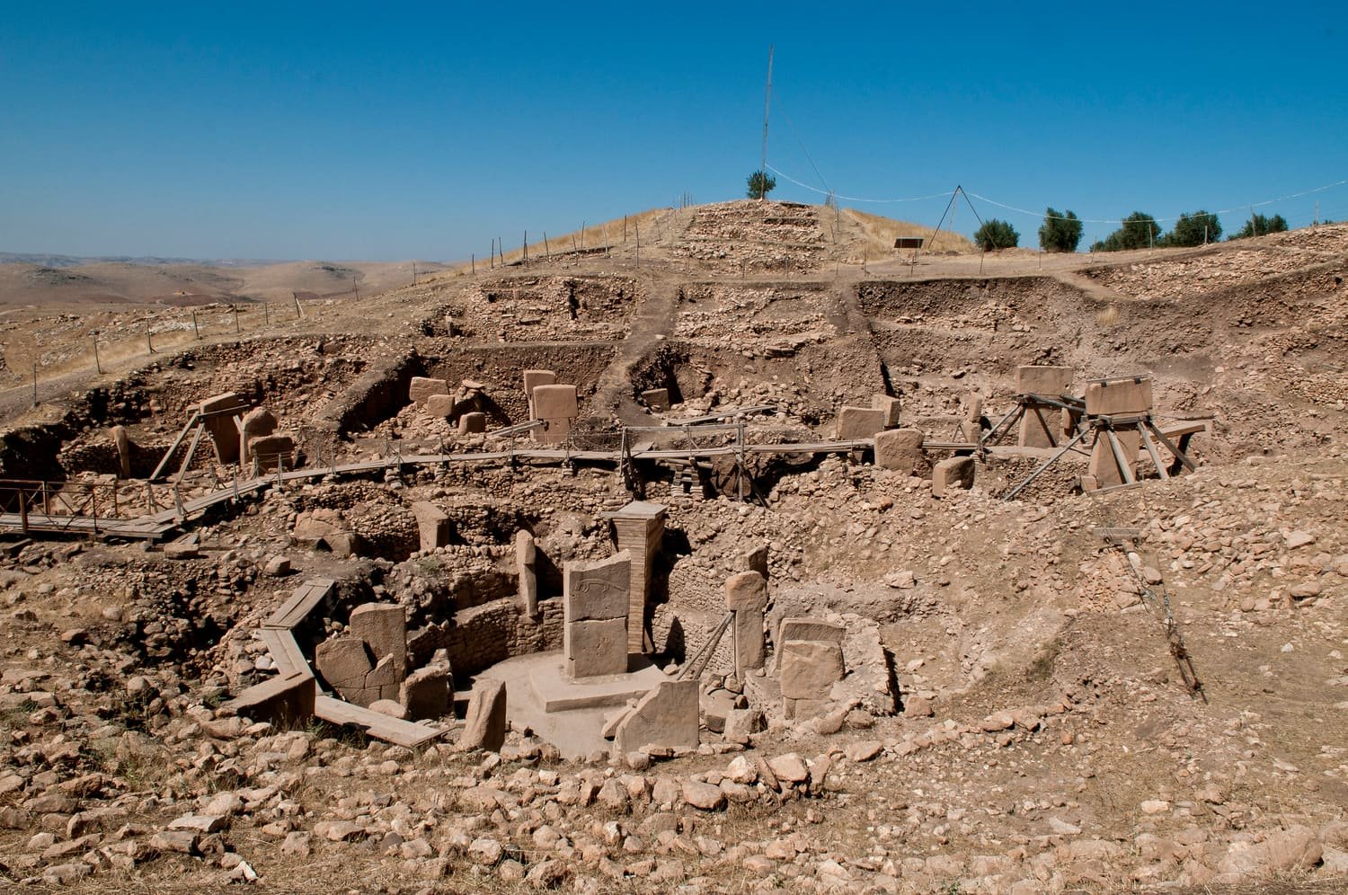 Şanlıurfa Göbeklitepe arkeolojik alanı