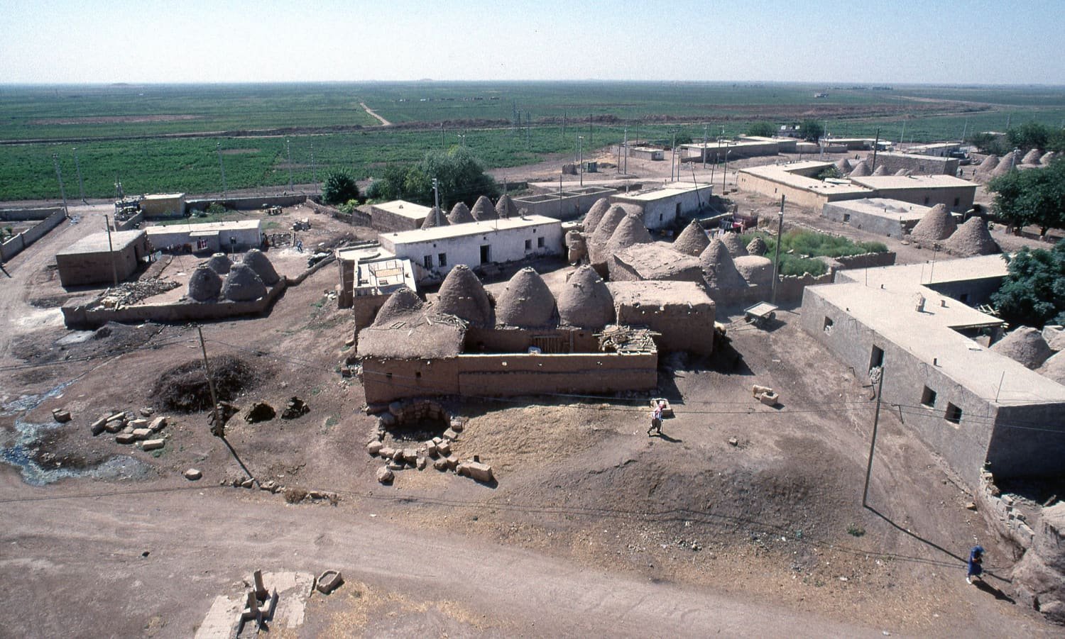 Harran’ın kubbeli geleneksel toprak evleri